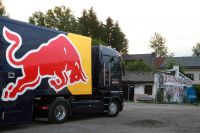 Hier parkt Herr Vettel ...