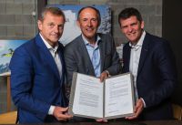 Hans Scharfetter, SLTG-Geschaeftsfuehrer Leo Bauernberger und August Pollen (c) SalzburgerLand