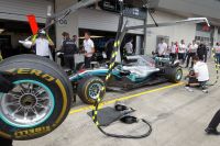 Aufwärmen der Boxen-Crew (c) Maier