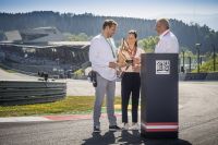 F1 GP AUT 2019 Lukas & Birgit Lauda Helmut Marko (c)  Philip Platzer Red Bull Content Pool.jpg