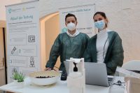 Corona Test-Team in Salzburg (c) Novogenia GmbH