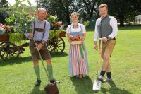 Leo Bauernberger mit Eveline Bimminger und Christoph Bachleitner (c) SalzburgerLand Tourismus Neumayr