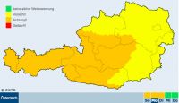 Wetterwarnung (c) ZAMG