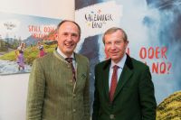 Leo Bauernberger und Landeshauptmann Wilfried Haslauer läuten Start zur Sommersaison ein (c) SalzburgerLand Tourismus